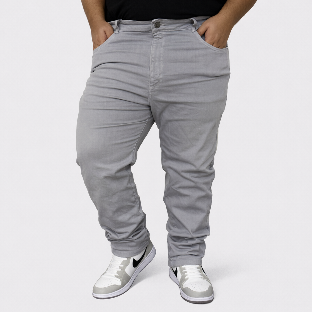 Pantalón tipo Jean Dubái Gris
