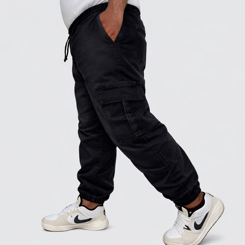 Jean Jogger Cargo Desgastado