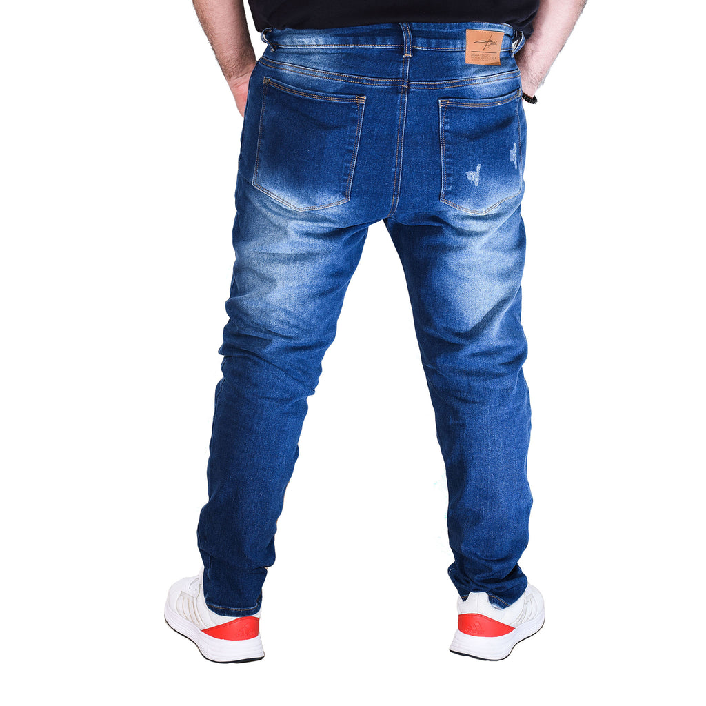 Jean Azul desgastado