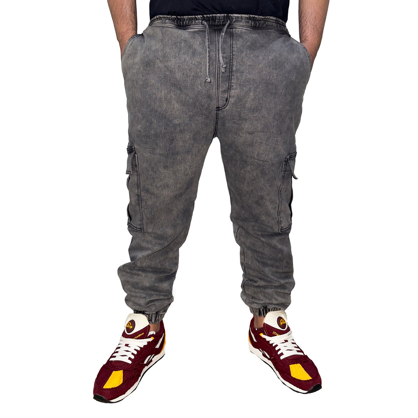 Jean Jogger Cargo Gris (42 44 46 48 50)