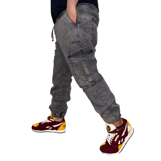 Jean Jogger Cargo Gris (42 44 46 48 50)